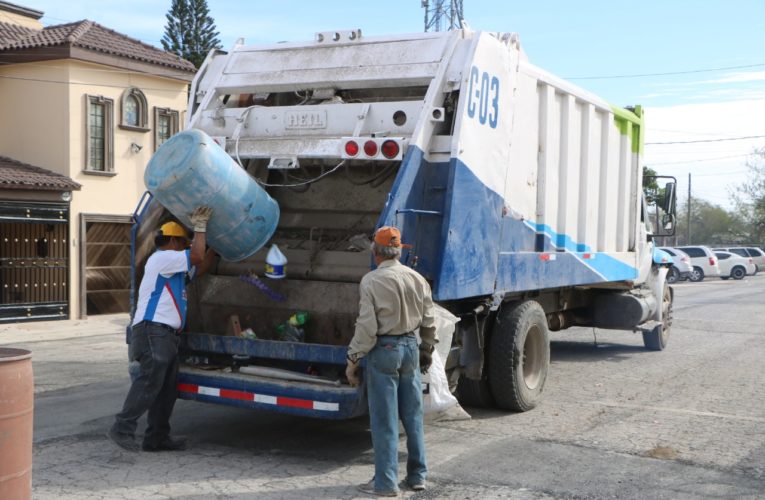 Mejora Río Bravo servicio de recolección de basura