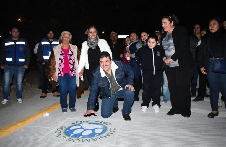 Inauguran en Río Bravo importante obra de pavimentación