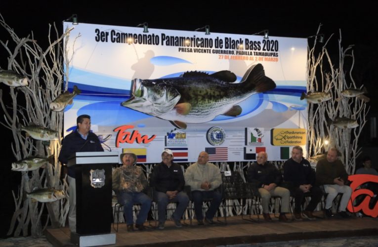 Inaugura Gobernador Torneo Panamericano de Pesca en la Presa Vicente Guerrero