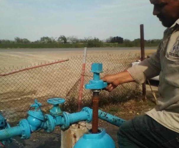 Rehabilitan válvulas para incrementar niveles de presión de agua en Victoria