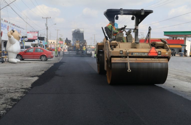Aplica Gobierno de Matamoros 10 MDP en pavimentación de avenidas
