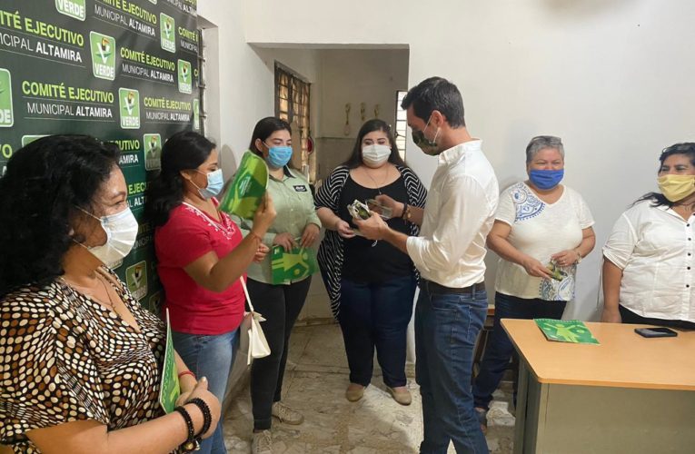 Inicia Partido Verde en Altamira campaña de apoyo social