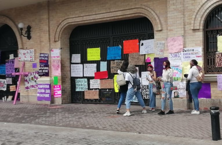 Protestan en Matamoros por muerte de Karen